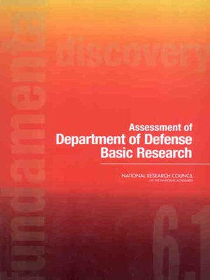 cover image of Assessment of Department of Defense Basic Research
